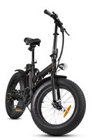 Bici Elettrica Monster E-Fat M1L0Fd Pieghevole 10Ah 36V 25Km/H Ruota 20
