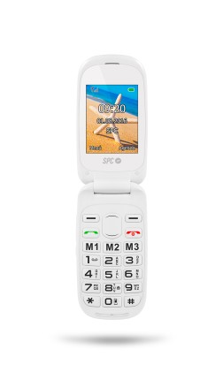 SPC Harmony 6,1 cm (2.4") 89,5 g Bianco Telefono cellulare basico