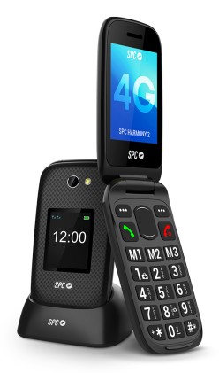 SPC Harmony 2 7,11 cm (2.8") 124,5 g Nero Telefono per anziani