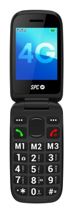 SPC Harmony 2 7,11 cm (2.8") 124,5 g Nero Telefono per anziani