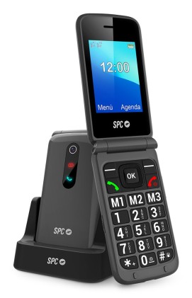 SPC Stella 3 6,1 cm (2.4") 107 g Grigio Telefono per anziani