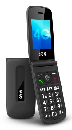 SPC Titan 2 6,1 cm (2.4") 114,5 g Grigio Telefono per anziani