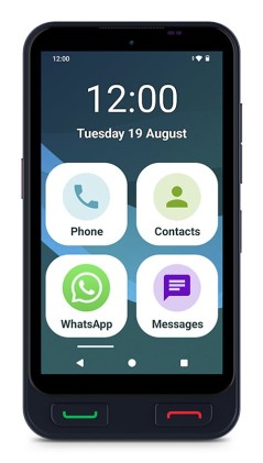 SPC ZEUS 2 12,7 cm (5") Doppia SIM Android 15 4G USB tipo-C 4 GB 64 GB 2300 mAh Nero