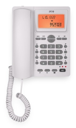 SPC Office ID 2 Telefono analogico Bianco