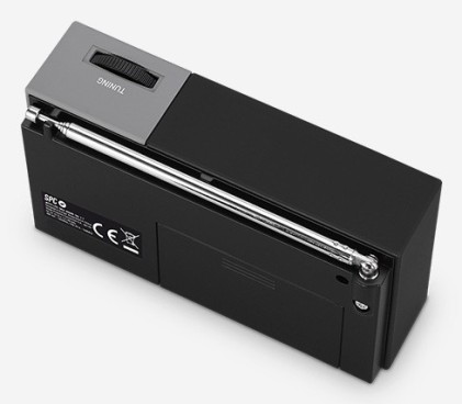 SPC Jetty Lite Portatile Digitale Nero, Grigio