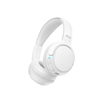 SPC Heron 2 Studio Cuffie Wireless A Padiglione Musica e Chiamate USB tipo-C Bluetooth Bianco