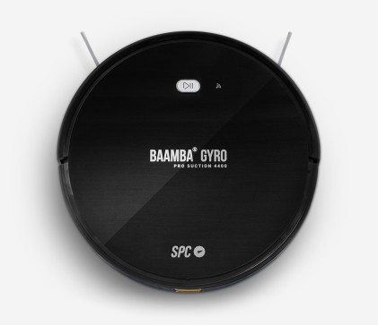 SPC Baamba Gyro Pro Suction 4400 Robot aspirapolvere intelligente 4 in 1 4400 Pa - Spazza, aspira, lava e strofina - Batteria 5200 mAh - 6 modalit&agrave; di pulizia