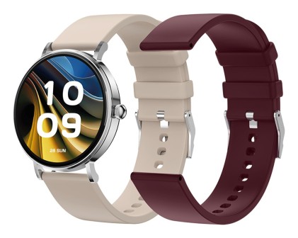 SPC Duo Velvet 3,35 cm (1.32") AMOLED Digitale 466 x 466 Pixel Touch screen Argento