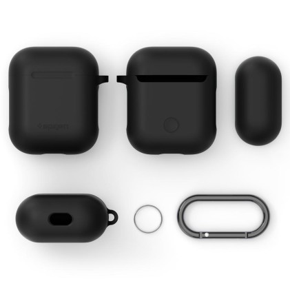 Custodia Silicone Fit Airpods Black 