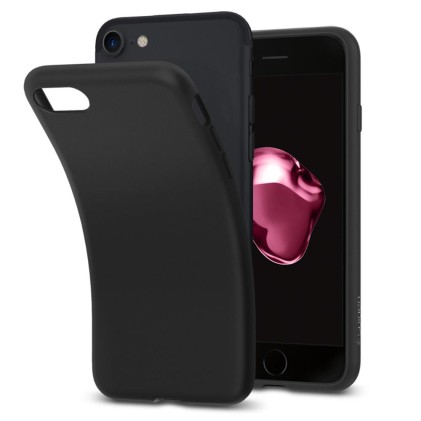 Custodia Iphone 7/8/Se Liquid Black Matte