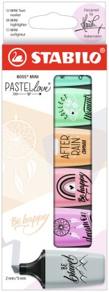 STABILO BOSS MINI evidenziatore 6 pz Punta smussata