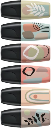 STABILO BOSS MINI evidenziatore 6 pz Punta smussata Multicolore