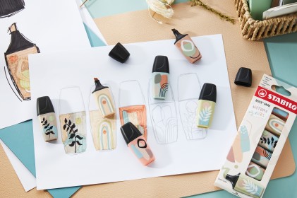 STABILO BOSS MINI evidenziatore 6 pz Punta smussata Multicolore