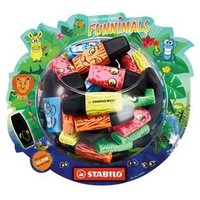 Stabilo Evidenziatori BOSS MINI Funnimals Bonbon Glass 50pz