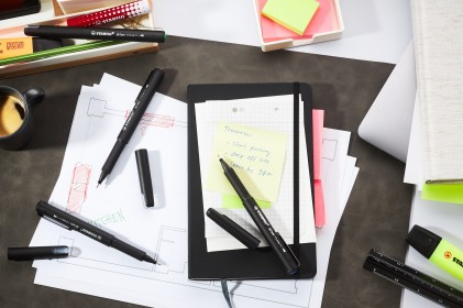 STABILO dr!ver penna tecnica Fine Nero 1 pz