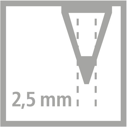 STABILO Matita colorata - color - Astuccio da 18 - Colori assortiti