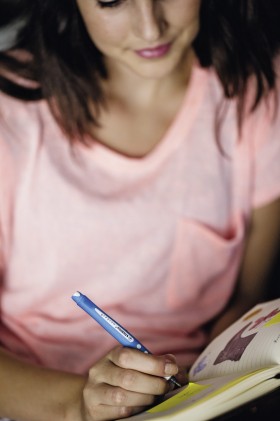 STABILO worker+ colorful Penna stick a sfera Rosso 10 pz