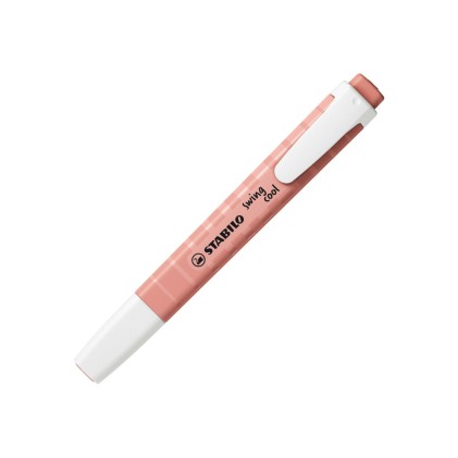 STABILO swing cool NatureCOLORS evidenziatore 4 pz Punta smussata Beige, Verde, Rosa