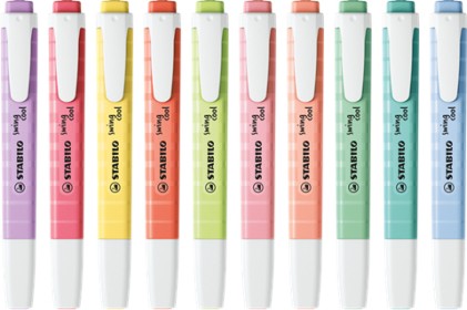 STABILO swing cool Pastell evidenziatore 48 pz Punta smussata Multicolore