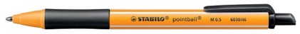STABILO 6030/46 penna a sfera Nero 1 pz