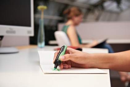 STABILO GREEN BOSS evidenziatore 4 pz Punta smussata Verde, Arancione, Rosa, Giallo