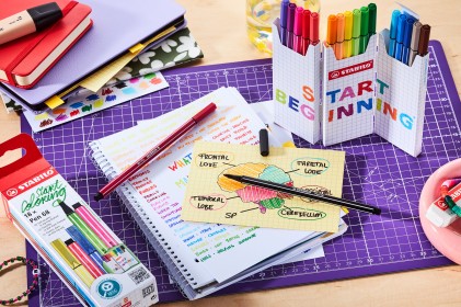 STABILO Pen 68 marcatore Medio Multicolore 18 pz