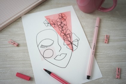 STABILO Pen 68 marcatore Rosso 1 pz
