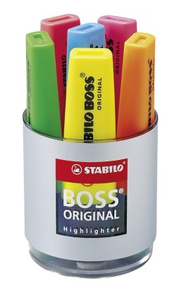 STABILO BOSS Original evidenziatore 1 pz Punta smussata Giallo