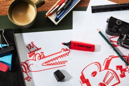 STABILO 70/48 evidenziatore 1 pz Punta smussata Rosso