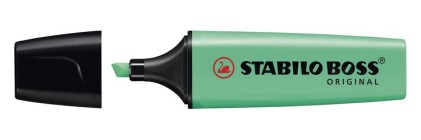 STABILO Boss Original evidenziatore 1 pz Punta smussata Turchese