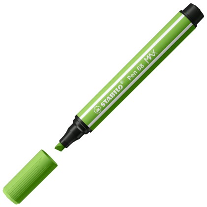 STABILO Pen 68 MAX marcatore Verde chiaro 1 pz