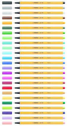 STABILO point 88 penna tecnica