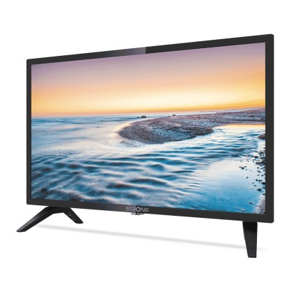 Strong Tv 24" Led Hd Hdr Dvb-T2/S2/C Nero