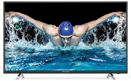 Strong Tv 43 Led 4K Ultra Hd Hdr 10 Smart Wifi Netflix Youtube Dvb-T2/C/S2 Triplo Tuner  Hotel Mode