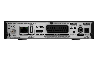 Decoder Satellitare Strong Srt7007 Ok Mise Dvbs2 Bonus Tv