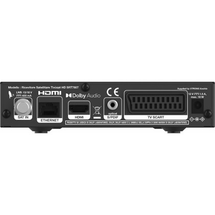 Decoder Strong Tiv&ugrave;sat Hd Con Smartcard Srt7807