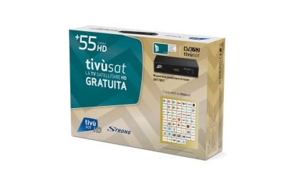 Decoder Strong Tiv&ugrave;sat Hd Con Smartcard Srt7807