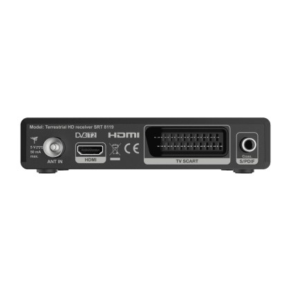 Strong Decoder Display Usb Scart Hdmi Dolby Audio Hevc Advance Epg Parental Control