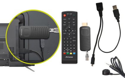 Strong Decoder Hdmi Tv Dvb/T2 Micro Usb - Adatto Per Aggironare Le Tv Ai Nuovi Standard Dvb_T2 Hevc Mpeg4