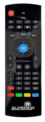 Superior Telecomando Universale Con Tastiera Qwerty Per Smart Tv Google