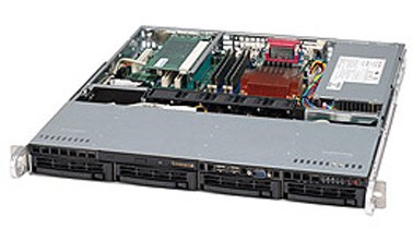 Case Server Supermicro CSE-813MTQ-350CB Nero
