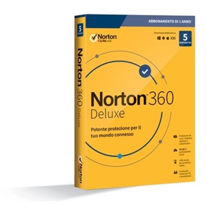 Int.Sec. 5Dev 1Y 2020 50Gb Norton 360 Deluxe