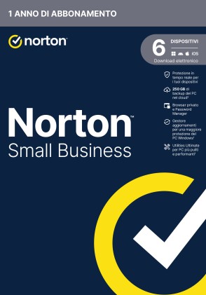 Norton Small Business 1User 6 Dev 250Gb Backup 12 Mesi