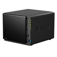 Synology Nas Tower 4Bay 3.5" Hdd Sata, Intel Atom 2Core 1.6 Ghz, 1Gb Ddr3, 1Xgigabit, 2Xusb 3.0, 1Xu