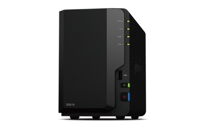 Synology DiskStation DS218 server NAS e di archiviazione RTD1296 Collegamento ethernet LAN Desktop Nero