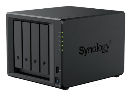 Nas Synology Ds925+ X 4Hd/Ssd 3.5&#34;/2.5&#34;Sata-No Hd-Amd Ryzen V1500B--Ddr4 4Gb-2P Giga-2P Usb-1P