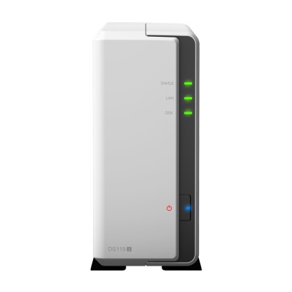 Synology DiskStation DS119j NAS Tower Collegamento ethernet LAN Grigio, Bianco 88F3720