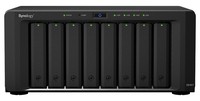 Synology Nas Tower 8Bay 2.5"/3.5" Ssd/Hdd Sata Annapurna Labs Alpine Al-314 4Core 1.7Ghz, 4Gb Ddr3L (Up To 8Gb), 2X1Gbe, 2X10Gbase-T,2Xusb 3.0, 2Xesata. Scalabilita Fino A 18 Unita Con 2Xdx517