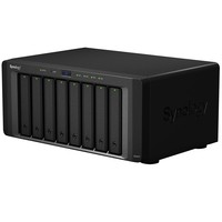 Synology Nas Tower 8Bay 2.5"/3.5" Ssd/Hdd Sata Annapurna Labs Alpine Al-314 4Core 1.7Ghz, 4Gb Ddr3L (Up To 8Gb), 2X1Gbe, 2X10Gbase-T,2Xusb 3.0, 2Xesata. Scalabilita Fino A 18 Unita Con 2Xdx517