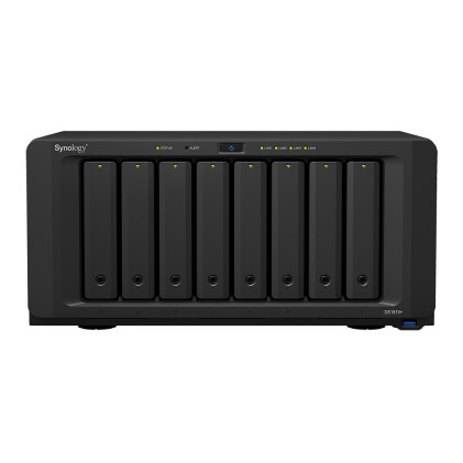 Synology DiskStation DS1819+ server NAS e di archiviazione C3538 Collegamento ethernet LAN Tower Nero